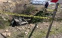 Takla atan otomobil su kanalına uçtu: 2 ölü, 1 yaralı