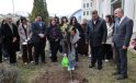 Geleceğin öğretmenleri ve minik eller el ele fidan dikti