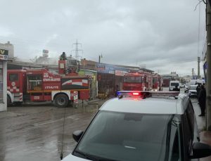 Fatih Sanayi Sitesi’nde yangın