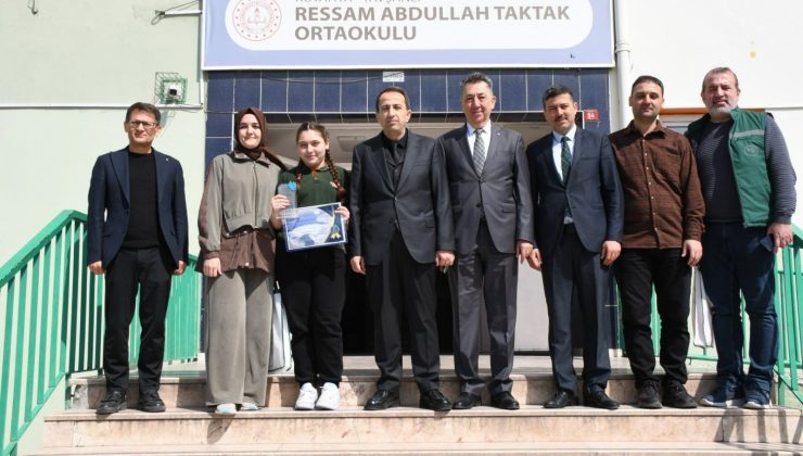 Tavşanlılı öğrenci kompozisyon yarışmasında bölge ikincisi oldu