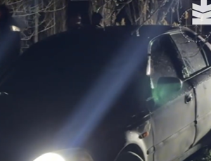 Park halindeki araca ateş açtılar: 5 şüpheli kaza yapınca yakalandı