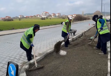 Parklardan yollara hummalı bahar mesaisi başladı
