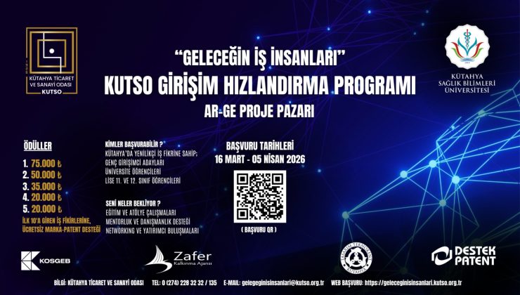 KUTSO Girişim Hızlandırma Programı için başvurular başladı