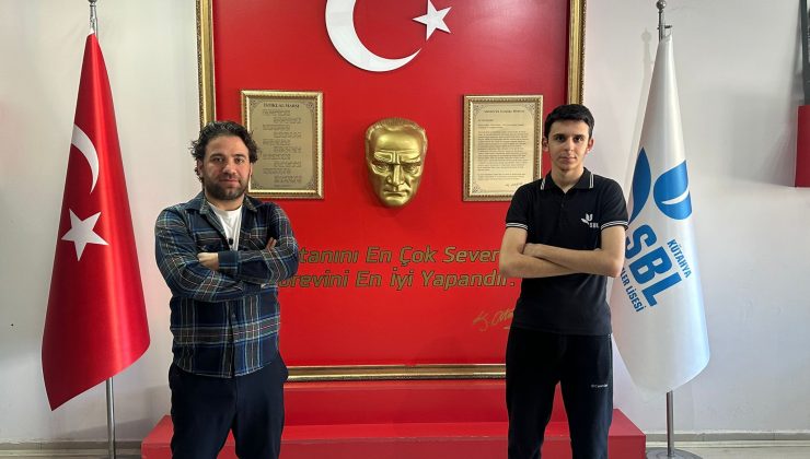 Kütahyalı öğrencinin projesi Türkiye’de ilk 10’a girdi