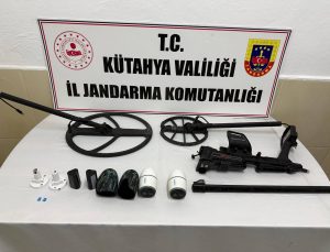 Kaçak kazı operasyonu: 2 kişi gözaltına alındı