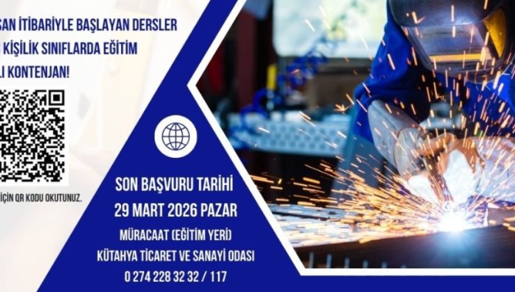 İstihdam garantili ücretsiz kaynakçılık eğitiminin 4. dönemi başlıyor