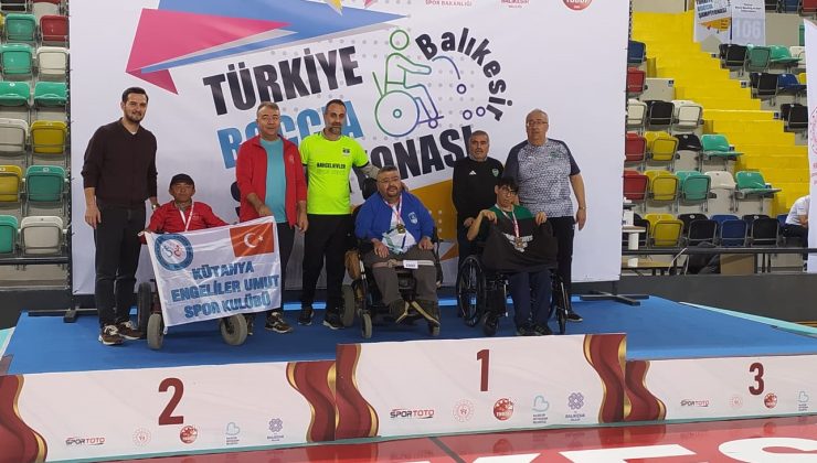 Kütahyalı sporcudan Boccia Şampiyonası’nda derece