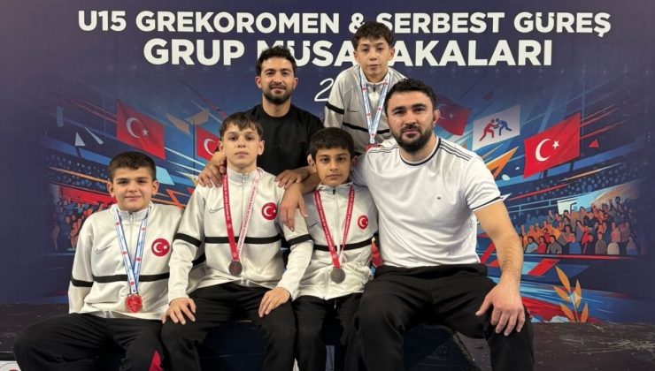 Minderde Tavşanlı rüzgarı: 4 madalya ile döndüler