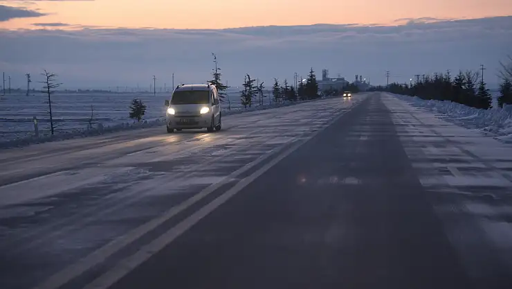 Gece saatlerinde sis ve buzlanmaya karşı dikkat!