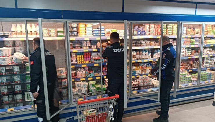 Zincir marketlerde denetim