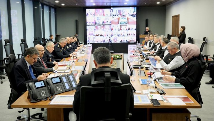 Bakan Çiftçi başkanlığında ‘Güvenlik Toplantısı’ yapıldı