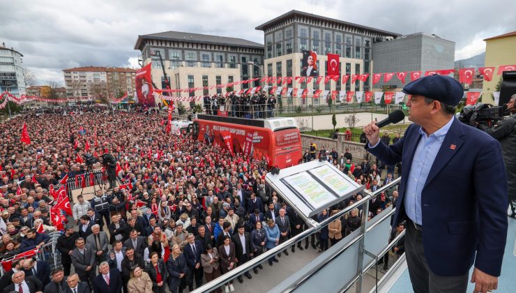 Özgür Özel’den Kütahya’da erken seçim çağrısı