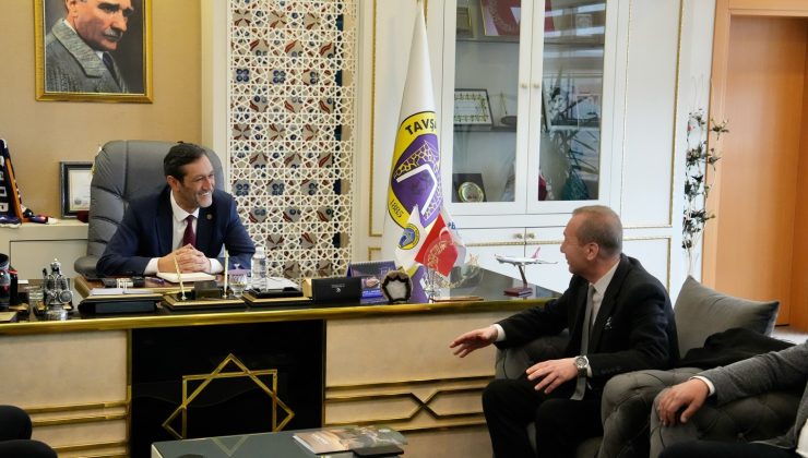 İYİ Parti İl Başkanı Tekdemir’den Başkan Derin’e ziyaret