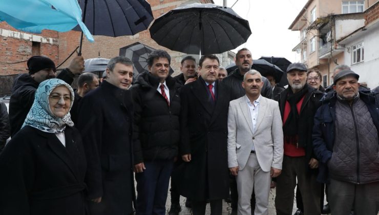 Vali Işın roman vatandaşlarla buluştu