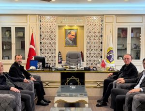AK Parti Milletvekillerinden Başkan Derin’e ziyaret