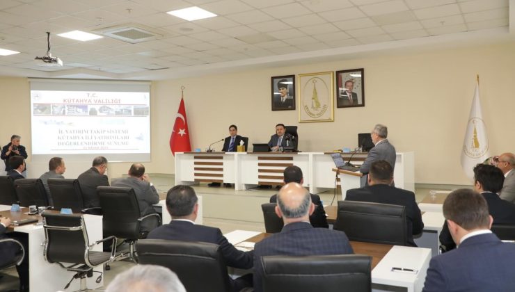 Kütahya’ya 417 proje için 7,7 milyar TL ödenek