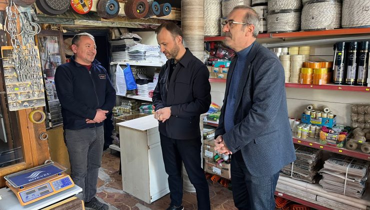 Milletvekili Bayırcı esnafın taleplerini dinledi
