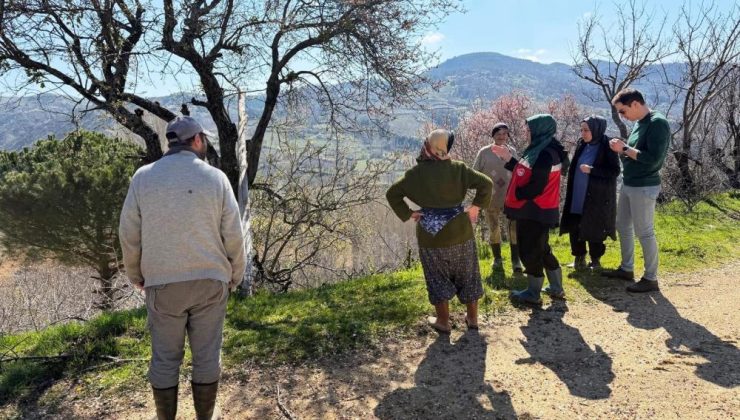 Ekipler zirai dona karşı sahaya indi