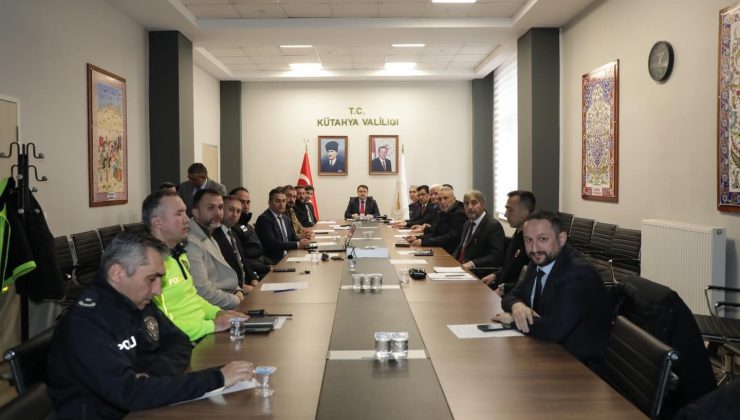 Spor müsabakalarında alınacak tedbirler masaya yatırıldı