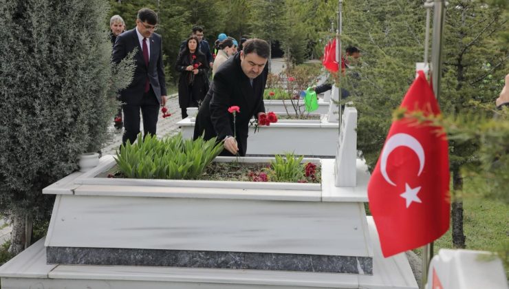 ‘Polis Haftası’ dolayısıyla şehitlik ziyareti