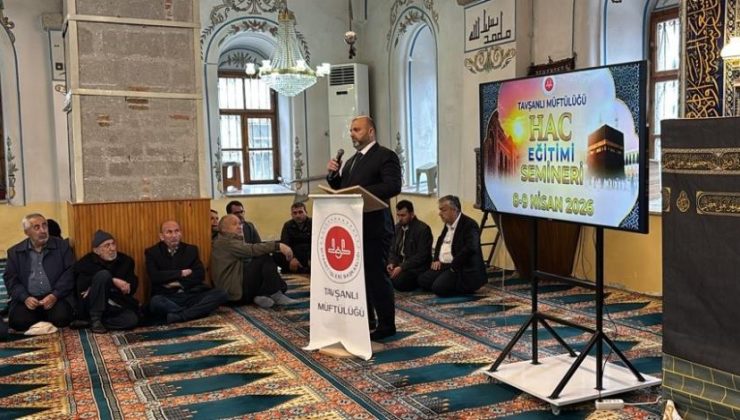 Hacı adaylarına bilgilendirme semineri
