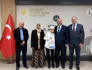 8 ayda hafızlık başarısı