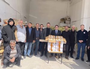 324 arıcıya yüzde 50 hibeli arı yemi desteği