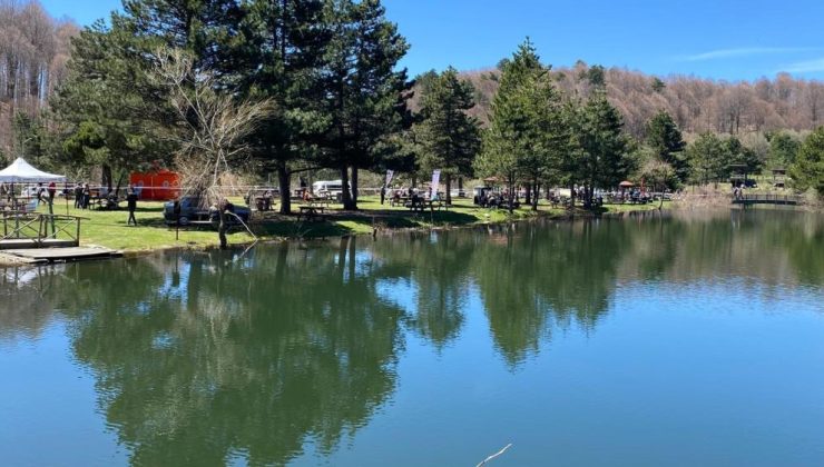 Türkiye’nin dört bir yanından sporcular eşsiz doğa manzarasında buluştu