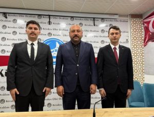 Ülkü Ocakları İl Başkanı Veli Özdemir oldu