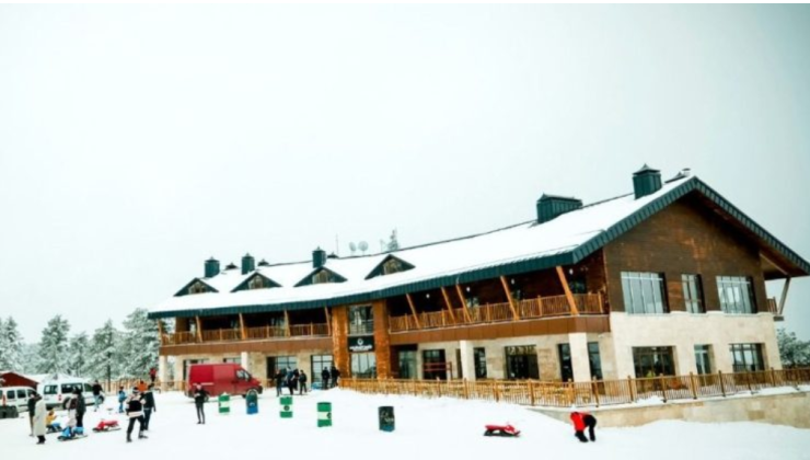 Muratdağı’nda kayak sezonu sona erdi