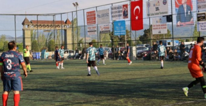 Gediz’de 21. Halı Saha Turnuvası bugün başlıyor