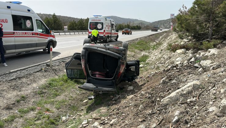 Fenalaşan sürücü kaza yaptı: 2’si çocuk 4 yaralı
