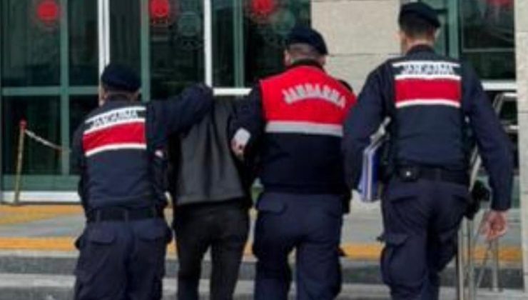 Jandarmanın dikkati kablo hırsızını yakalattı