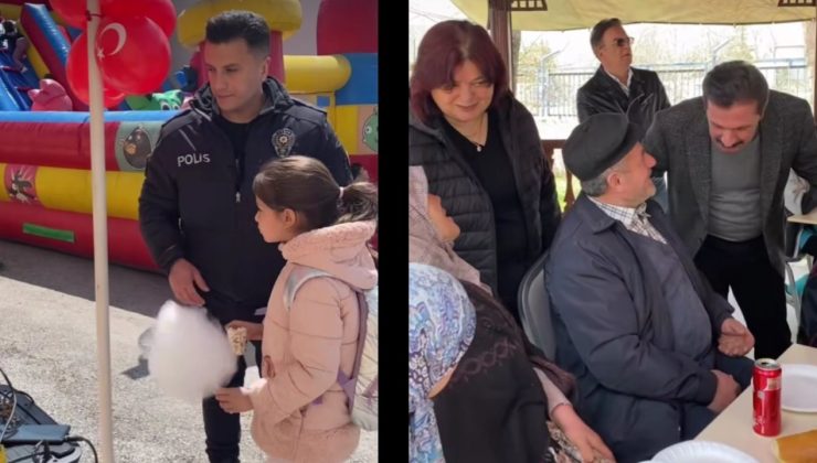 Emniyet teşkilatı aileleri ile şehit ve gazi yakınları bir araya geldi