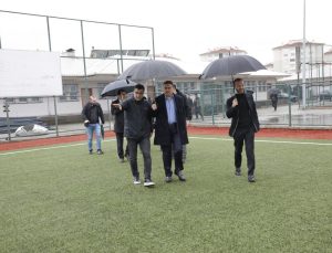 Amatör spor kulüplerine güvenli saha vurgusu