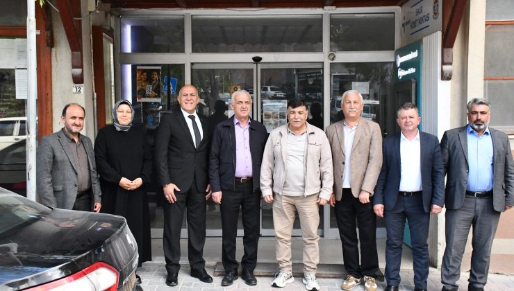 Başkan Koca’ya taziye ziyaretleri