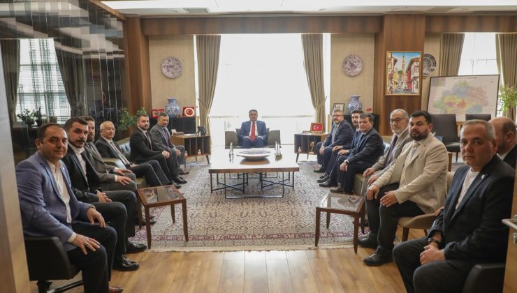 MHP heyetinden Vali Musa Işın’a ziyaret