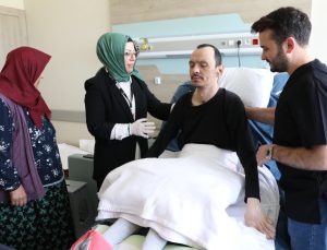 KSBÜ’den dört uzvu felçli hasta için yenilikçi çözüm
