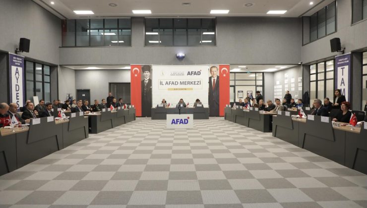 Kütahya’da afet hazırlıkları masaya yatırıldı