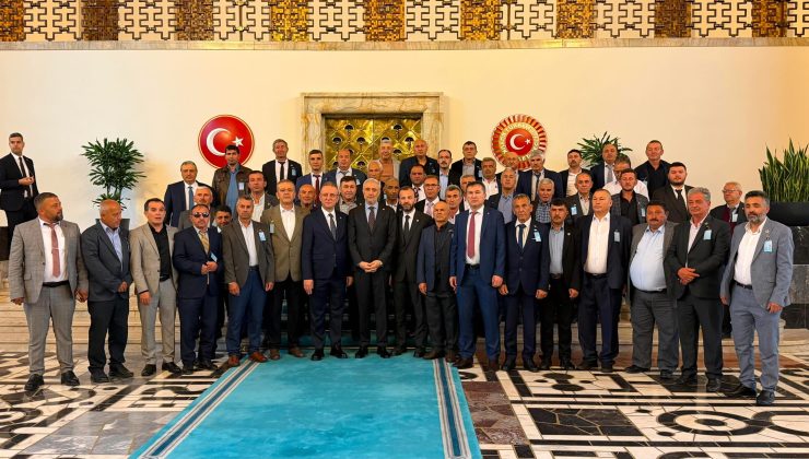Kütahyalı muhtarlar TBMM’de ağırlandı