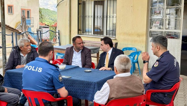 Kaymakam Atam köylülerle bir araya geldi