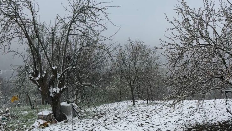 Kütahya’da mayıs ayında kar sürprizi
