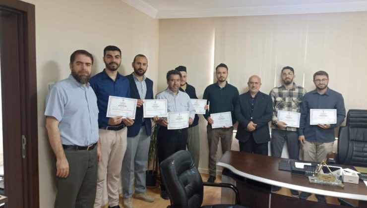 Din görevlileri için vaaz kursu düzenlendi