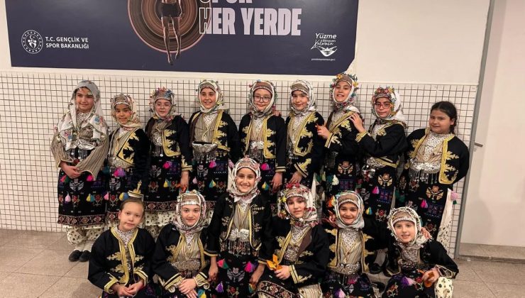 Kütahya Belediyespor Halk Oyunları ekiplerinden gururlandıran başarı