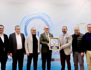 Kütahya OSB’de Emin Yüce görevine veda etti