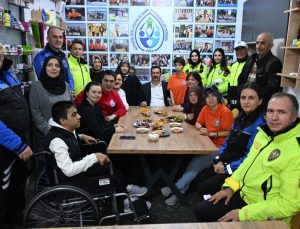 Kütahya Emniyeti’nden çok özel ziyaret