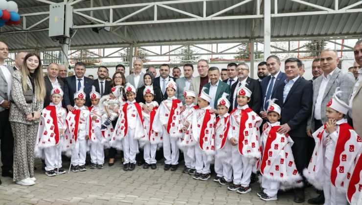 Büyük hayır ve toplu sünnet şöleni yoğun katılımla gerçekleşti