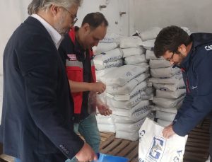 UKİP kapsamında balık yemi ve içme suyu numuneleri alındı