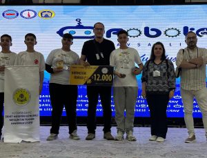 Gedizli öğrencilerin projesi ROBOTAV 2026’ya damga vurdu