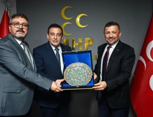 Milletvekili Erbaş’tan MHP Bilecik İl Başkanı Özkan’a ziyaret